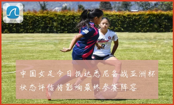 中国女足今日抵达悉尼备战亚洲杯状态评估将影响最终参赛阵容