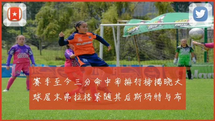 赛季至今三分命中率排行榜揭晓大球居末弗拉格紧随其后斯玛特与布克入前十